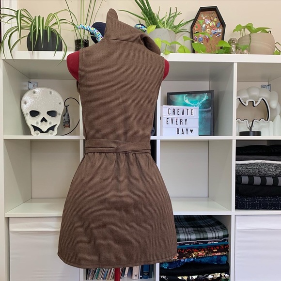 Handmade houndstooth dress - Picture 2 of 3